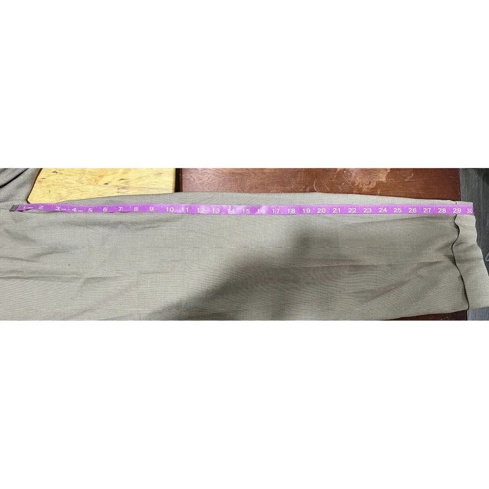 Polo Ralph Lauren Mens Dress Slack Pants Modern Fit Size‎ 34x34 Grey/Tan Cuffed